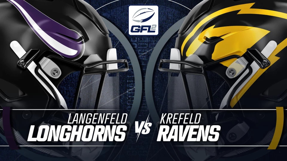 GFL2: Langenfeld Longhorns vs. Krefeld Ravens