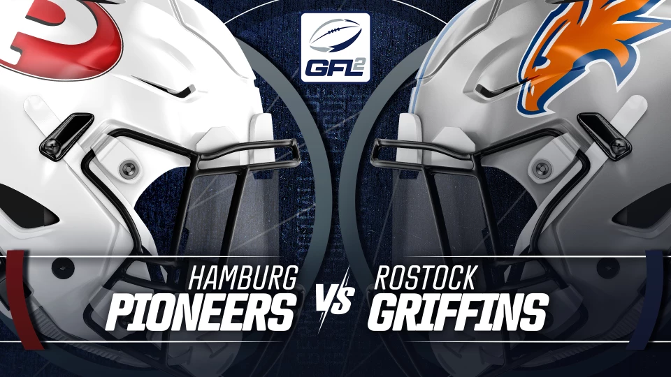 GFL2: Hamburg Pioneers vs. Rostock Griffins