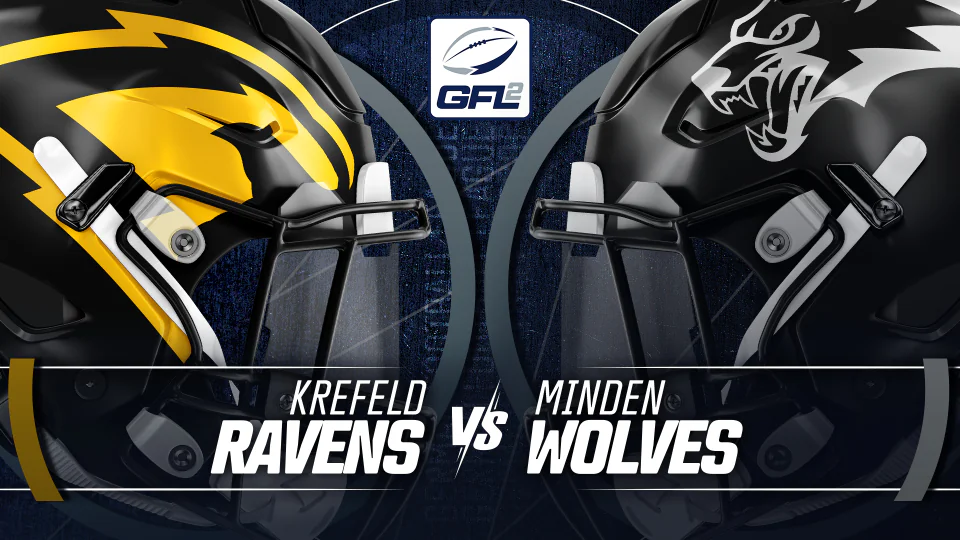 GFL2: Krefeld Ravens vs. Minden Wolves