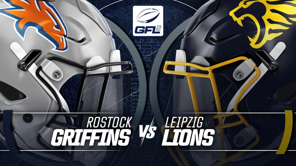 GFL2: Rostock Griffins vs. Leipzig Lions