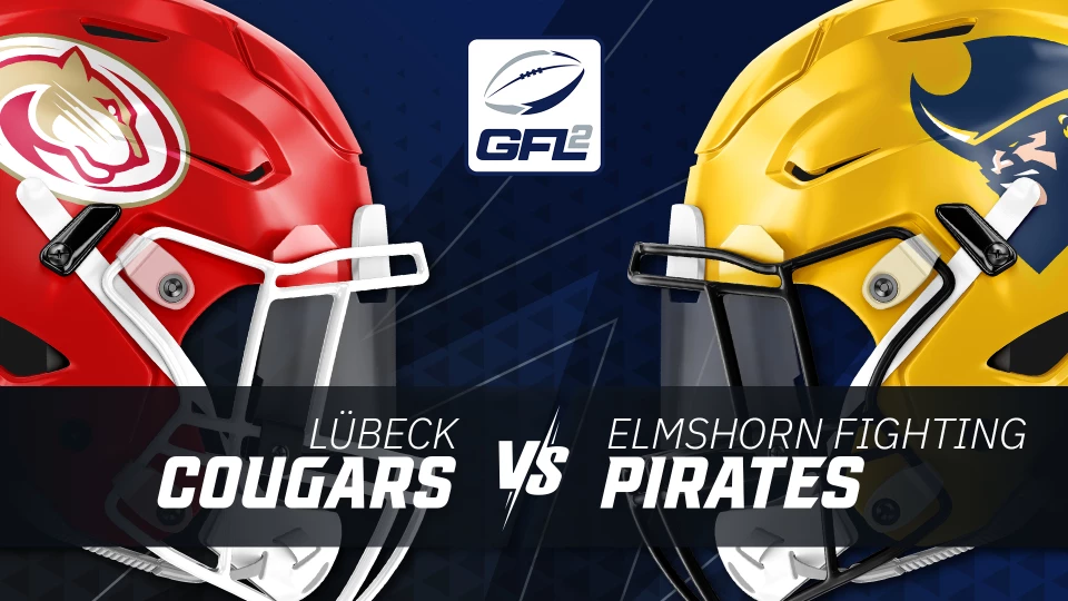 GFL2: Lübeck Cougars vs. Elmshorn Fighting Pirates
