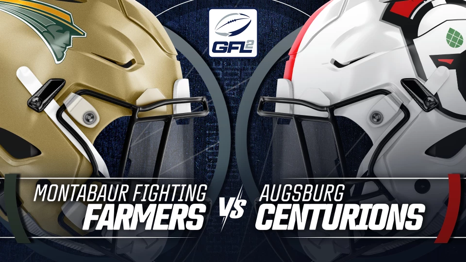 GFL2: Montabaur Fighting Farmers vs. Augsburg Centurions