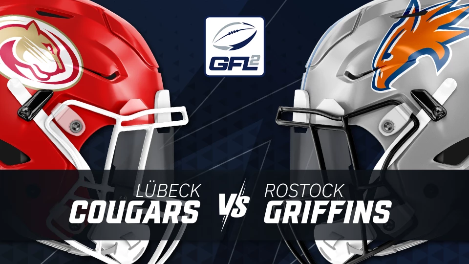 GFL2: Lübeck Cougars vs. Rostock Griffins