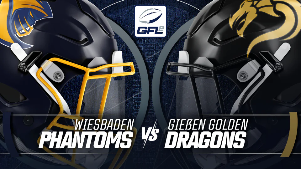 GFL2: Wiesbaden Phantoms vs. Gießen Golden Dragons