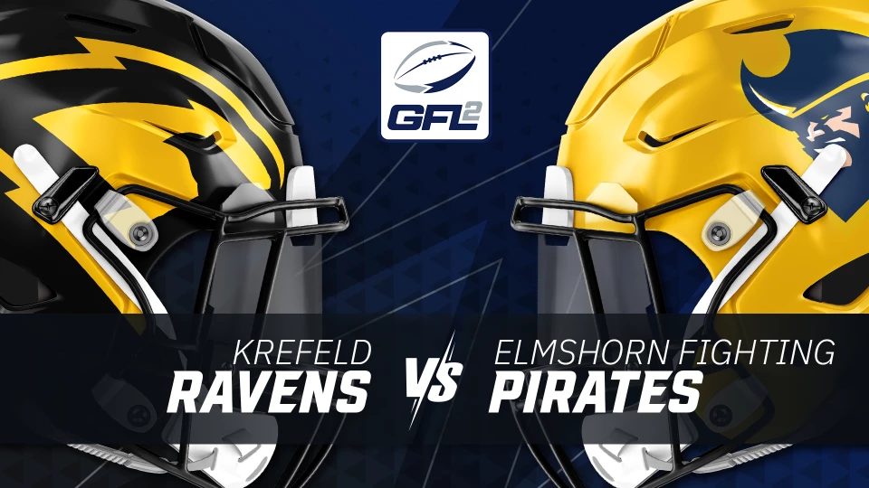 GFL2: Krefeld Ravens vs. Elmshorn Fighting Pirates