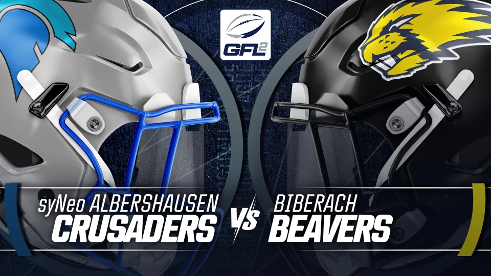 GFL2: syNeo Albershausen Crusaders vs. Biberach Beavers