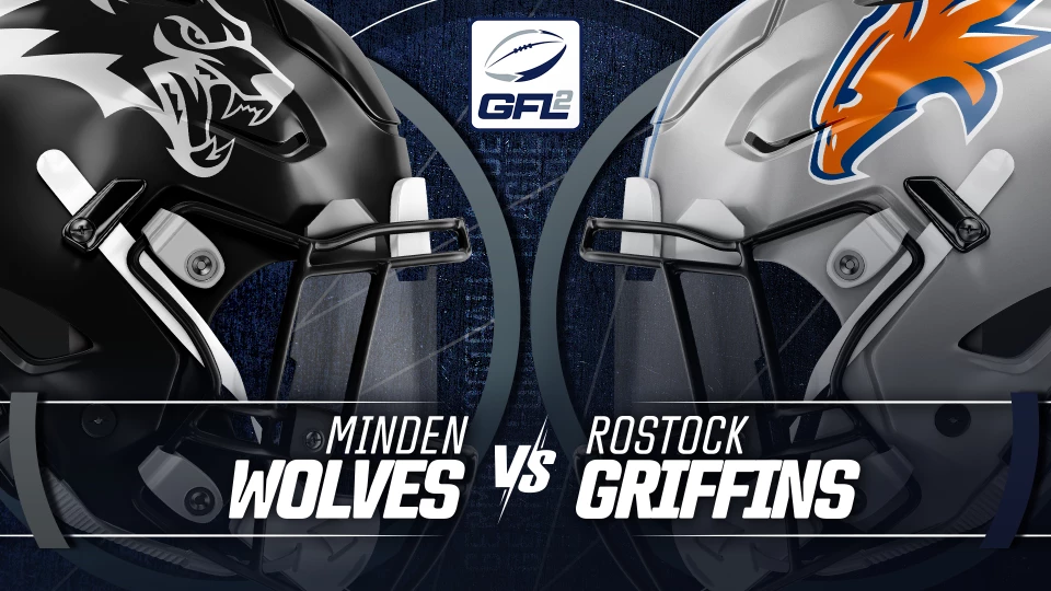 GFL2: Minden Wolves vs. Rostock Griffins