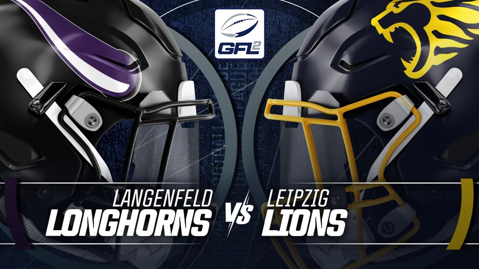 GFL2: Langenfeld Longhorns vs. Leipzig Lions