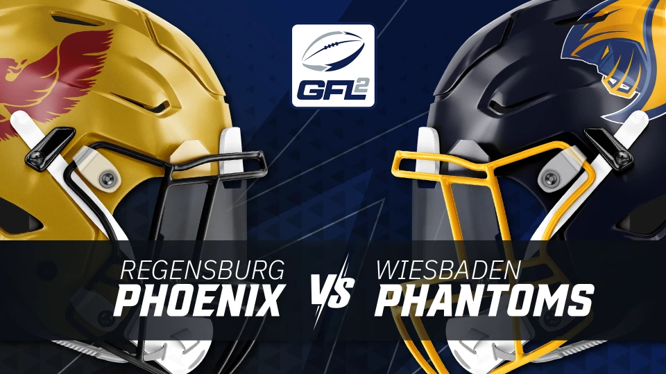 GFL2: Regensburg Phoenix vs. Wiesbaden Phantoms