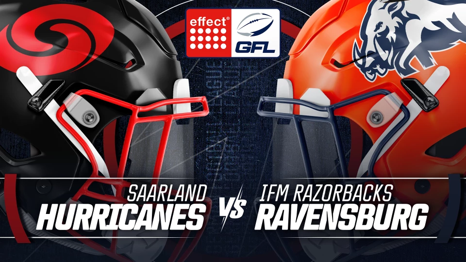 effect® ENERGY GFL: Saarland Hurricanes vs. ifm Razorbacks Ravensburg