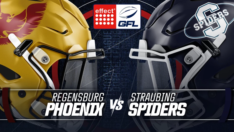 effect® ENERGY GFL: Regensburg Phoenix vs. Straubing Spiders