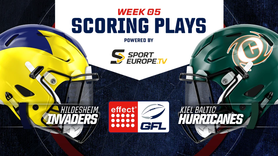 Gelingt der Sieg um Haaresbreite? - effect® ENERGY GFL: Hildesheim Invaders vs. Kiel Baltic Hurricanes