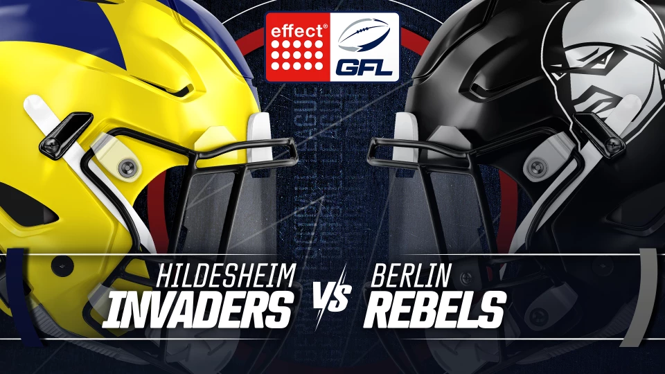 effect® ENERGY GFL: Hildesheim Invaders vs. Berlin Rebels