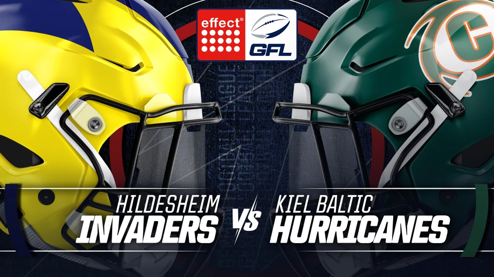 effect® ENERGY GFL: Hildesheim Invaders vs. Kiel Baltic Hurricanes