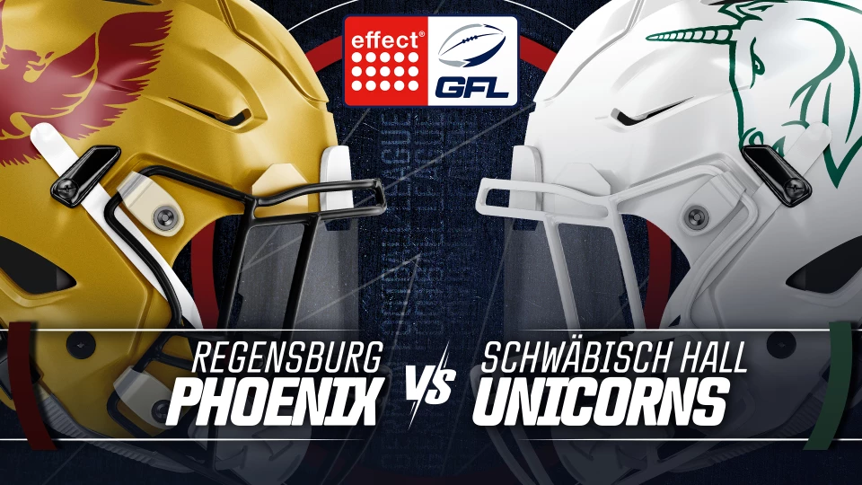 effect® ENERGY GFL: Regensburg Phoenix vs. Schwäbisch Hall Unicorns