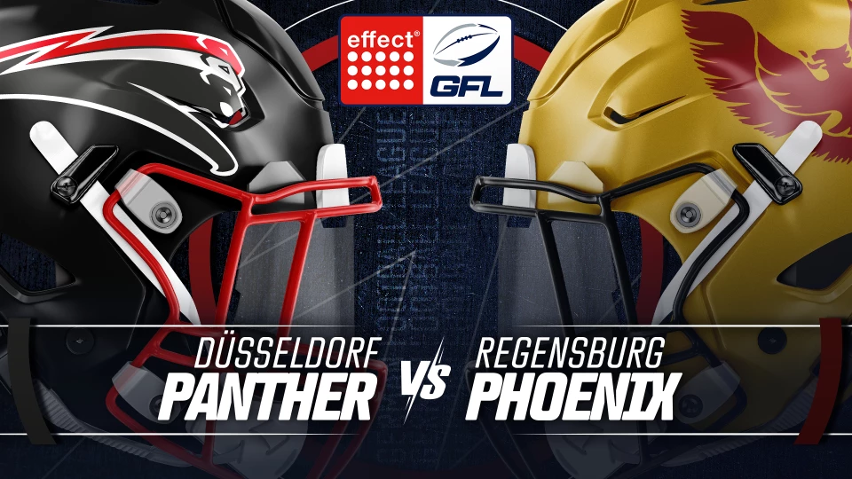 effect® ENERGY GFL: Düsseldorf Panther vs. Regensburg Phoenix