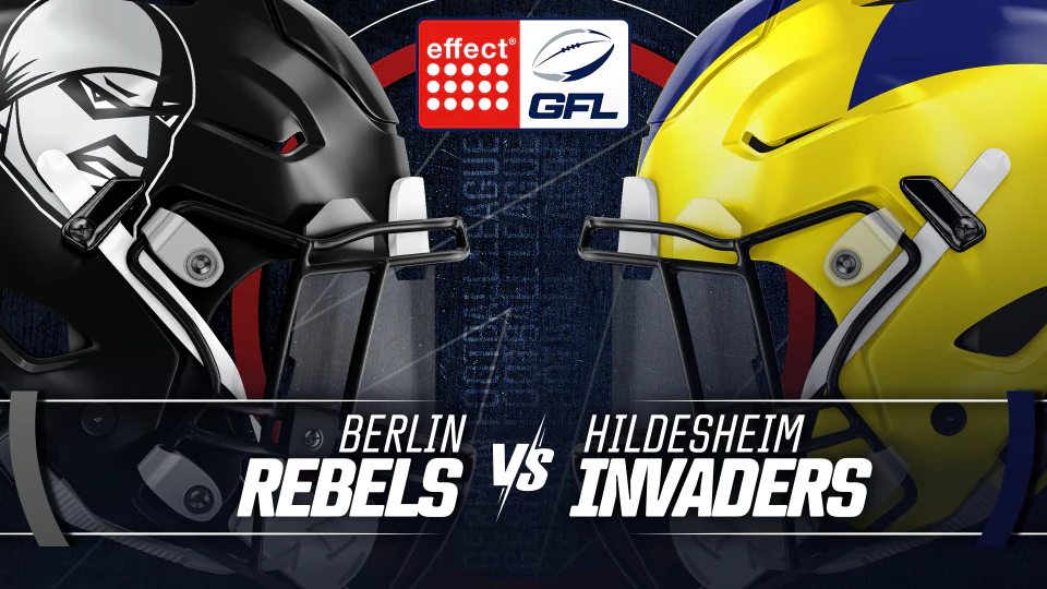 effect® ENERGY GFL: Berlin Rebels vs. Hildesheim Invaders