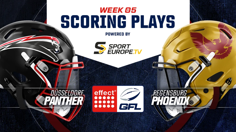 Defensiv stabiler? Düsseldorf und Regensburg treffen im Duell um den ersten Saisonsieg aufeinander - effect® ENERGY GFL: Düsseldorf Panther vs. Regensburg Phoenix | Highlights