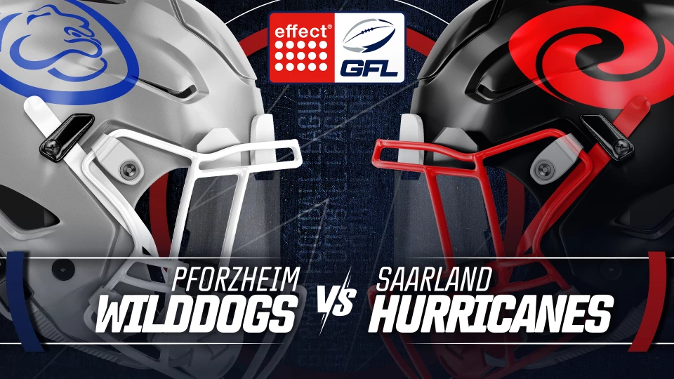 effect® ENERGY GFL: Pforzheim Wilddogs vs. Saarland Hurricanes