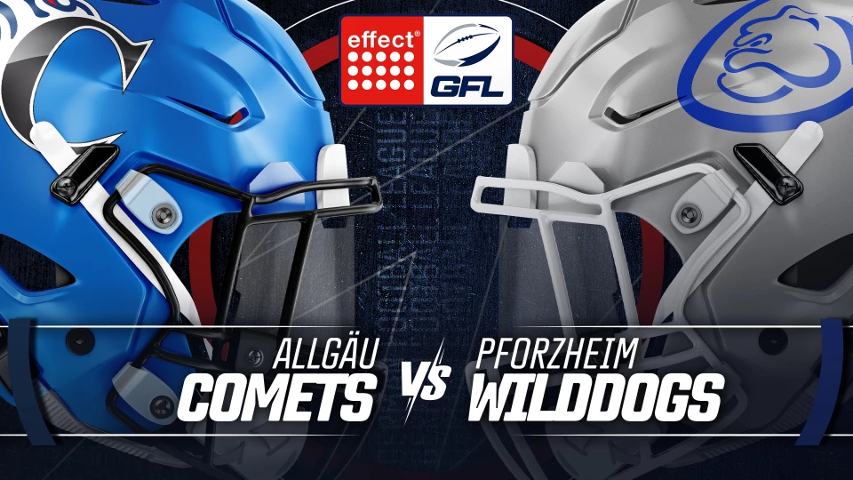 effect® ENERGY GFL: Allgäu Comets vs. Pforzheim Wilddogs
