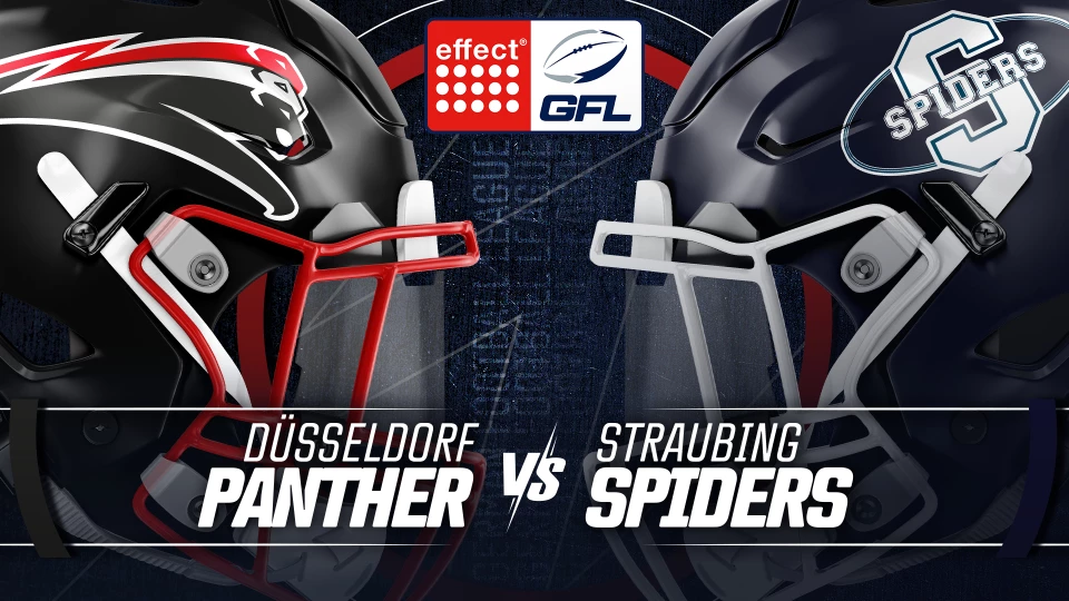 effect® ENERGY GFL: Düsseldorf Panther vs. Straubing Spiders