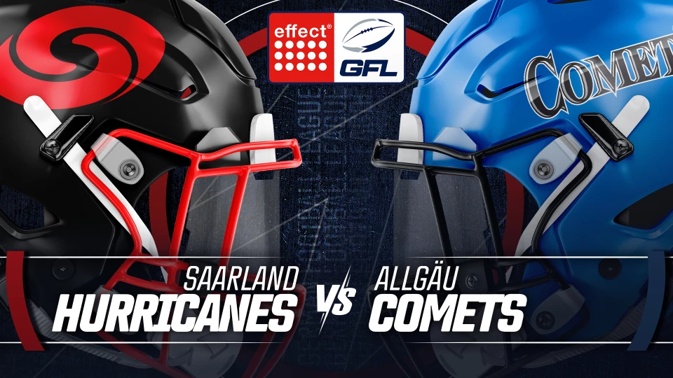 effect® ENERGY GFL: Saarland Hurricanes vs. Allgäu Comets