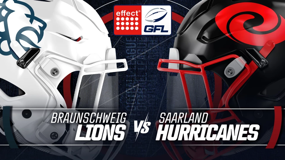 effect® ENERGY GFL: Braunschweig Lions vs. Saarland Hurricanes