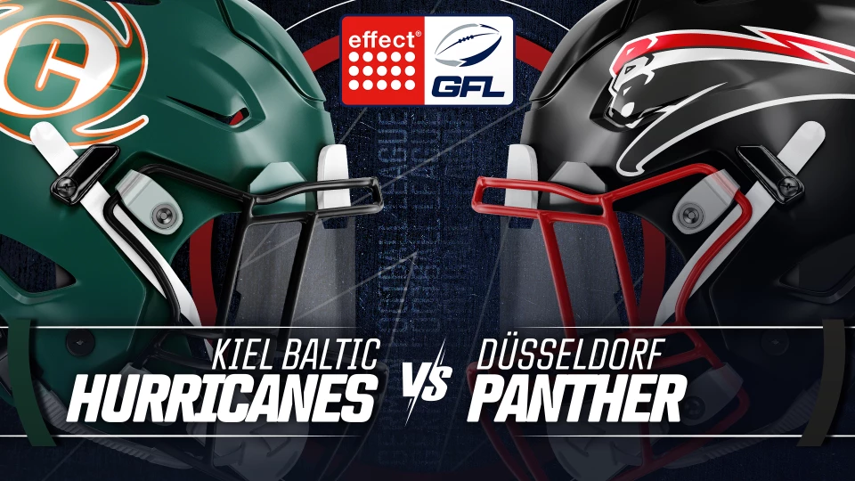 effect® ENERGY GFL: Kiel Baltic Hurricanes vs. Düsseldorf Panther